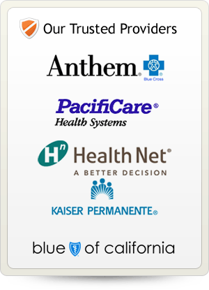 Trusted California Group Health Insurance Providers: Anthem Blue Cross, Pacificare,HealthNet, Kaiser Permanente, Blue Shield of California, Aetna 